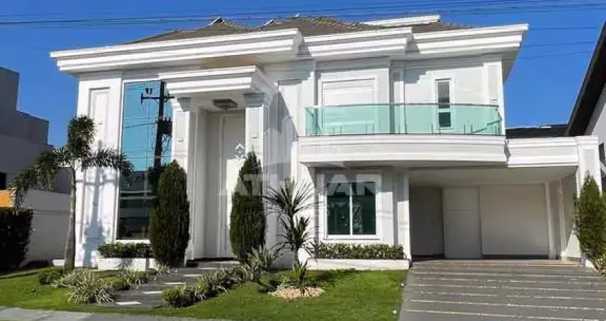 Casa mobiliada e automatizada no condomínio residencial esmeralda