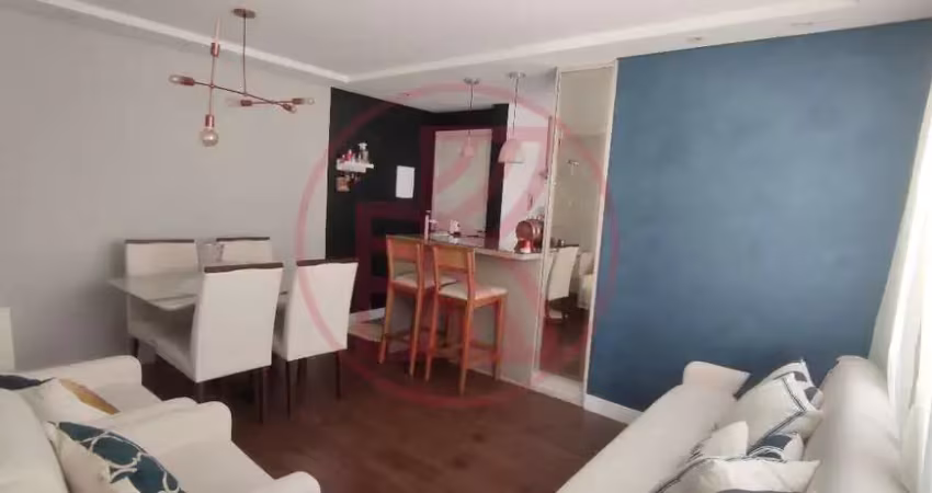 Apartamento para venda em santo andré, vila valparaíso, 2 dormitórios, 1 suíte, 2 banheiros, 1 vaga
