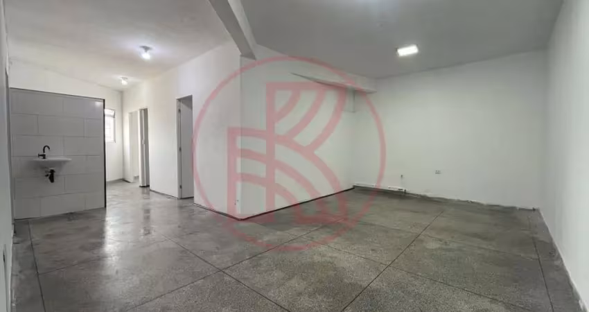 Sala comercial para locação em são bernardo do campo, jardim thelma, 1 banheiro