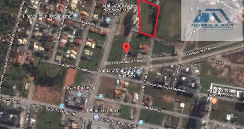 Terreno no Pagani Palhoça - Aluguel