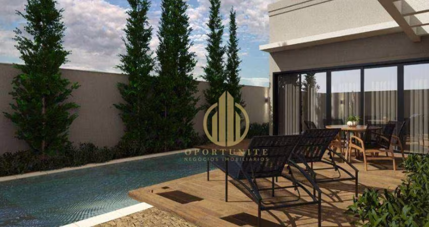 Casa com 3 suítes, escritório e piscina grande à venda- Condomínio Arara Azul - Ribeirão Preto/SP