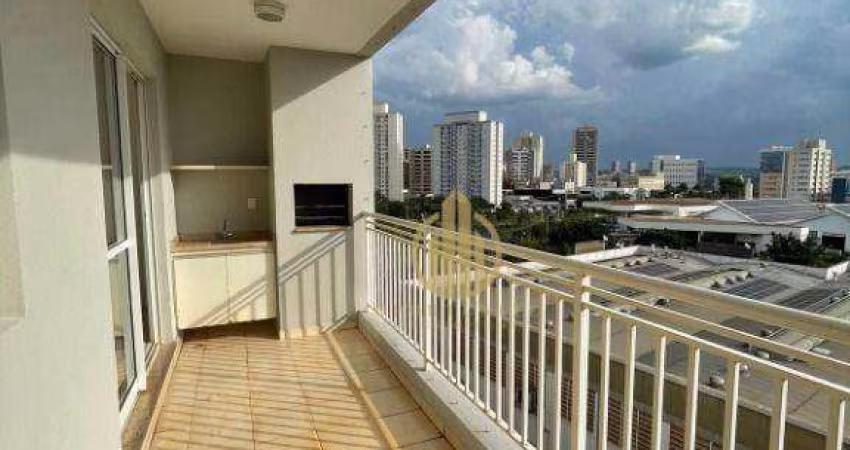 Apartamento no Panoramic Club com 3 dormitórios - 2 suítes - varanda gourmet - Nova Aliança - Ribeirão Preto/SP
