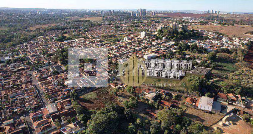 Apartamento com 1 ( com suíte) e 2 dormitórios,  à venda, a partie de 43 m², valor a part R$ 208.000 - Distrito de Bonfim Paulista - Ribeirão Preto/SP