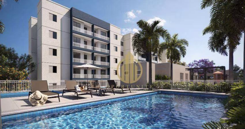 Apartamento com 2 dormitórios à venda, 47 m² por R$ 269.000,00 - Guaporé - Ribeirão Preto/SP