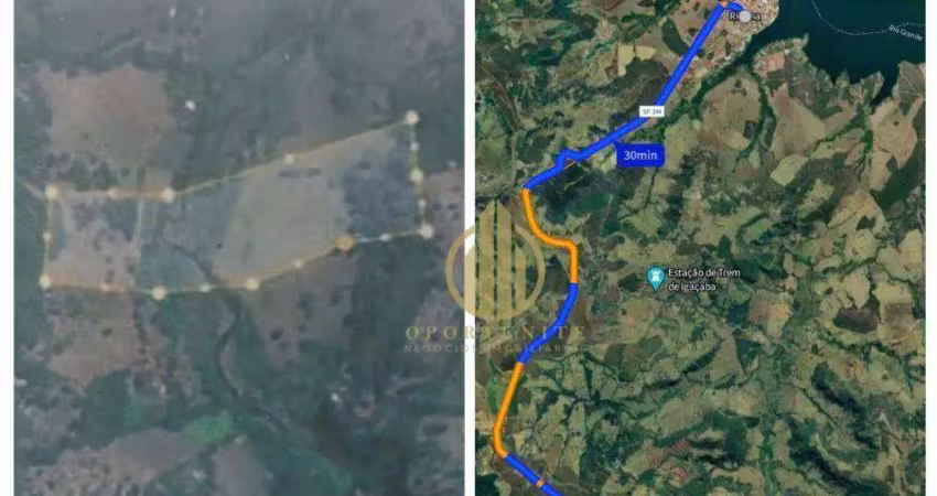 Sítio à venda, 186945000 m² por r$ 1.200.000 - represa de rifaina - rifaina/sp