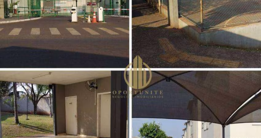Apartamento com 2 dormitórios à venda, 47 m² por R$ 95.000 - Jardim Heitor Rigon - Ribeirão Preto/SP