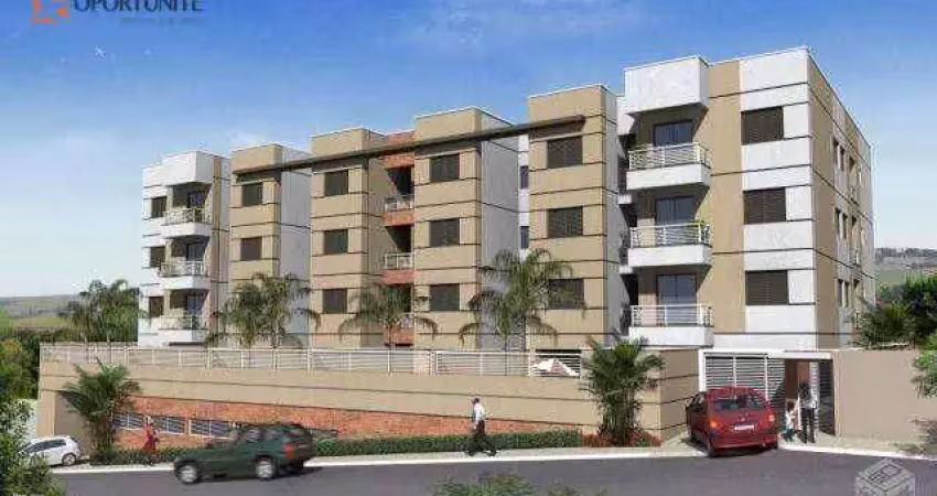 Apartamento com 1 dormitório para alugar, 48 m²  - Jardim Botânico - Ribeirão Preto/SP