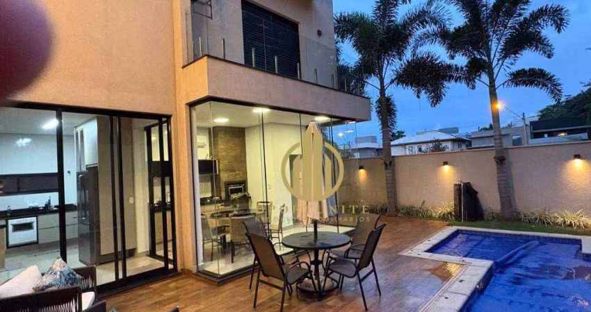 Maravilhosa Casa Sobrado com  3 Suítes + Piscina + Sauna - Quinta da Primavera Zona Sul Guaporé - Analisa permuta - Ribeirão Preto SP