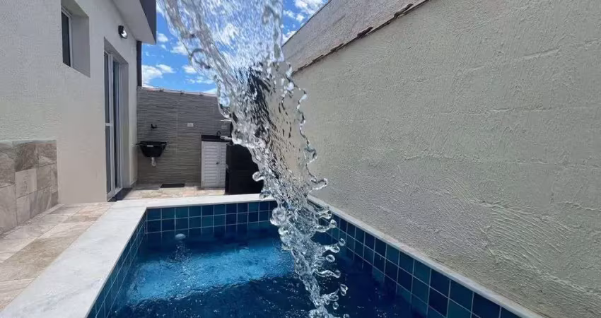 Condomínio com piscina na praia do cibratel em itanhaém