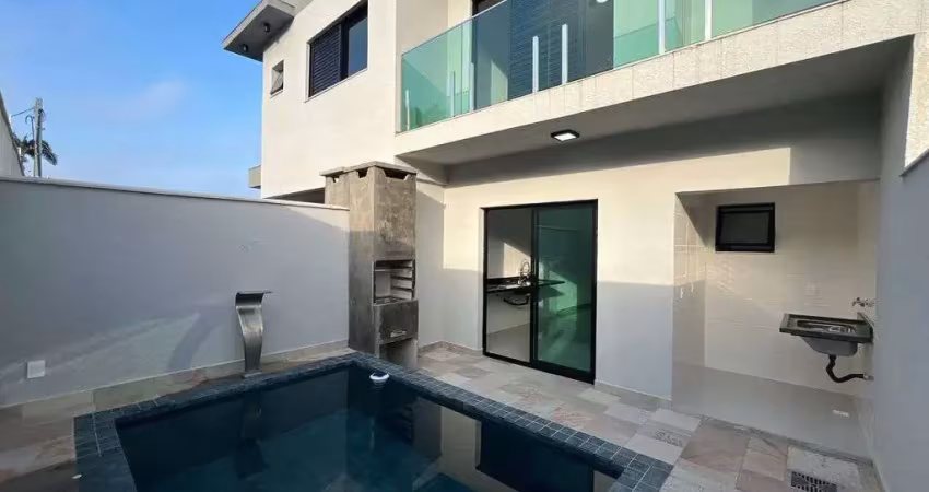 Casa em condomínio fechado com 2 quartos à venda no Bopiranga, Itanhaém 