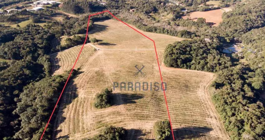 Terreno à venda, 76000 m² por r$ 2.200.000,00 - jardim agua boa - campo magro/pr