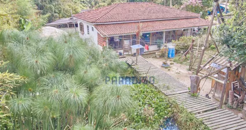 Chácara com 3 dormitórios à venda, 1300 m² por r$ 270.000,00 - areia branca dos assis  - mandirituba/pr
