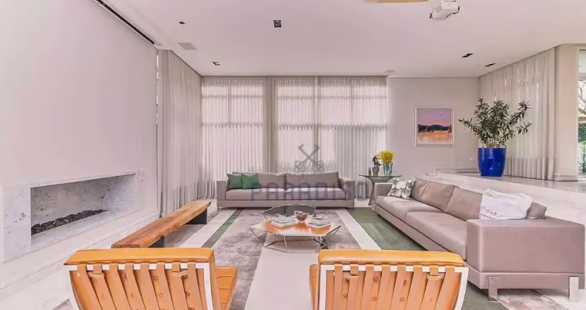 Casa com 5 dormitórios à venda, 556 m² por r$ 5.900.000,00 - campo comprido - curitiba/pr