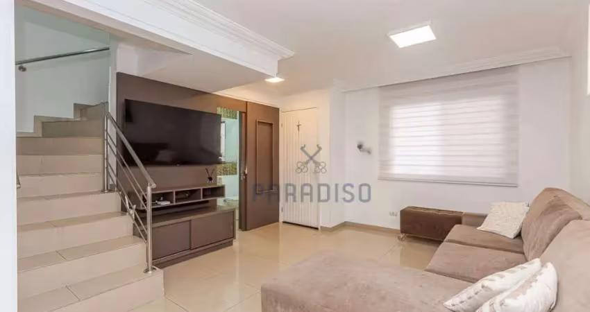 Sobrado com 2 dormitórios à venda, 77 m² por r$ 580.000,00 - cajuru - curitiba/pr
