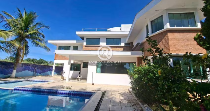 Luxuosa Casa à Venda em Jardim Guaraú - 7 Suítes, Piscina e Vista Para o Mar