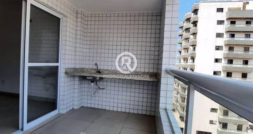 Apartamento Charmoso com 1 Dormitório à Venda em Ocian, Praia Grande - R$ 355.000
