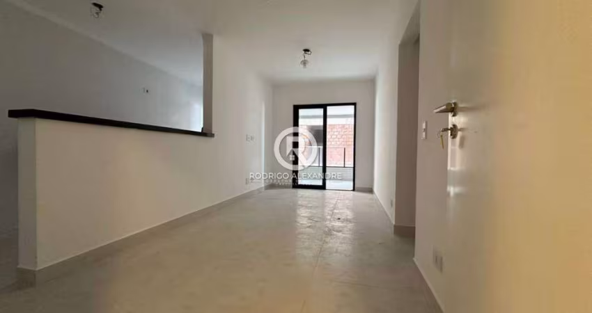 Apartamento à Venda em Praia Grande - 1 Quarto, Varanda Gourmet e Vista para o Mar!