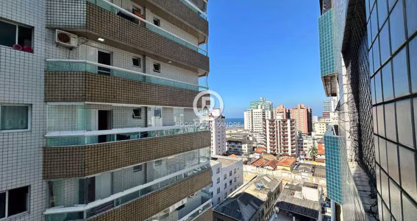 Apartamento 1 Dormitório à Venda em Guilhermina, Praia Grande - R$ 325.000 com Garagem!