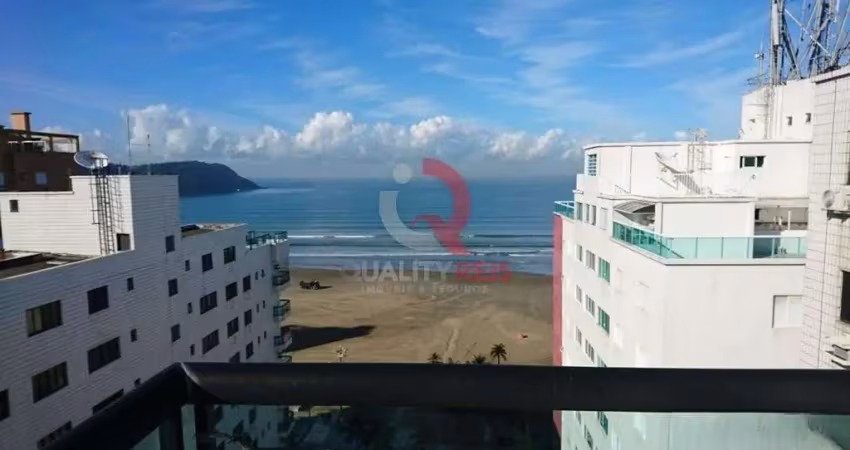 Cobertura de luxo em canto do forte - praia grande com 4 dormitórios e 3 suítes por r$ 750.000 para venda e locação