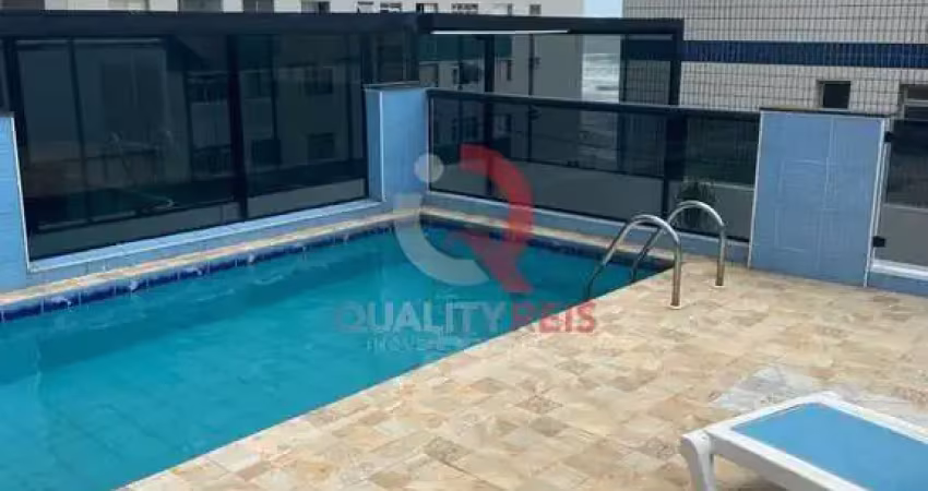 Cobertura de luxo em vila tupi, praia grande - 300m², 4 dormitórios, 2 suítes, 4 banheiros - venda e locação por r$1.650.000