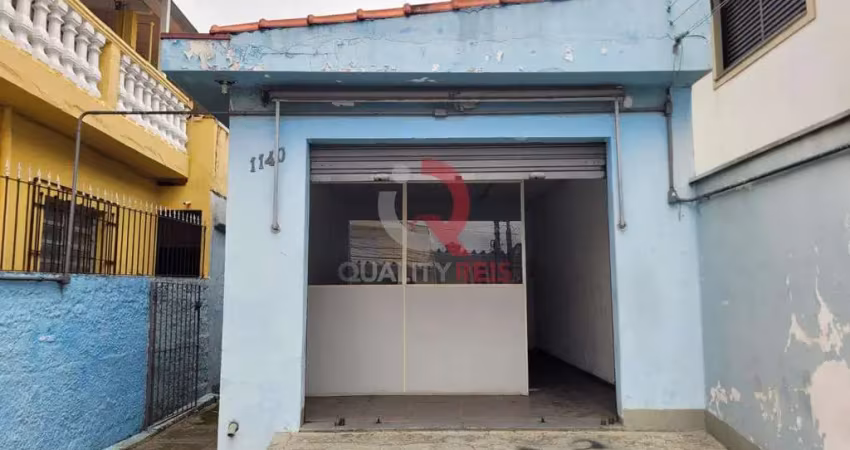 Casa comercial com salão à venda na vila constaça! possui 2 dormitórios, 2 wcs, lavanderia, salão comercial com porta de aço.  garagem para 3 carros, terreno de 5x32, 160m²,   em avenida movimentada,