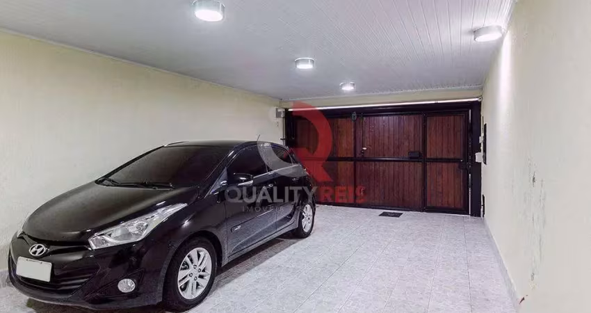 Sobrado à venda na mooca em ótima localização! possui 320m2 divididos em 3 pavimentos, com 5 dormitórios (sendo 2 suítes, ambas com armários planejados), 2 banheiros sociais, sala ampla, cozinha co
