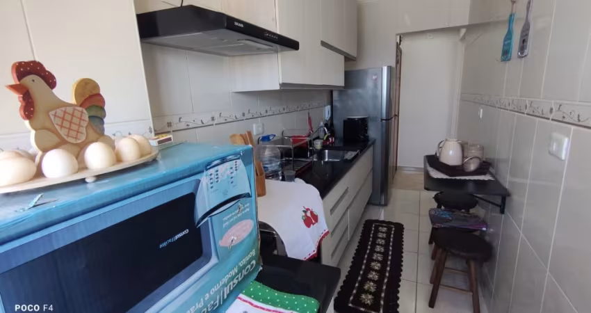 vila caiçara, cobertura 3 dorms 2 suites 2 vagas de garagem 100 mts do mar