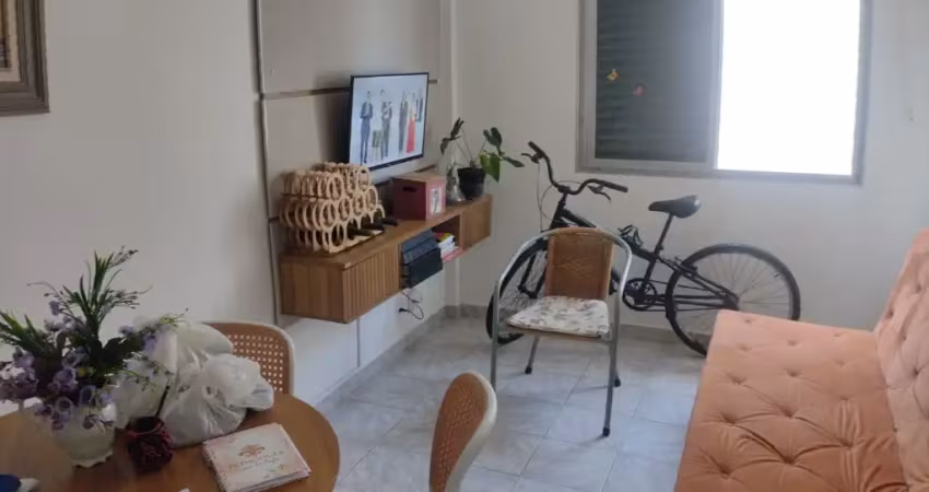 Apartamento 1 quarto prédio frente mar na vila caiçara em praia grande -sp - rp498
