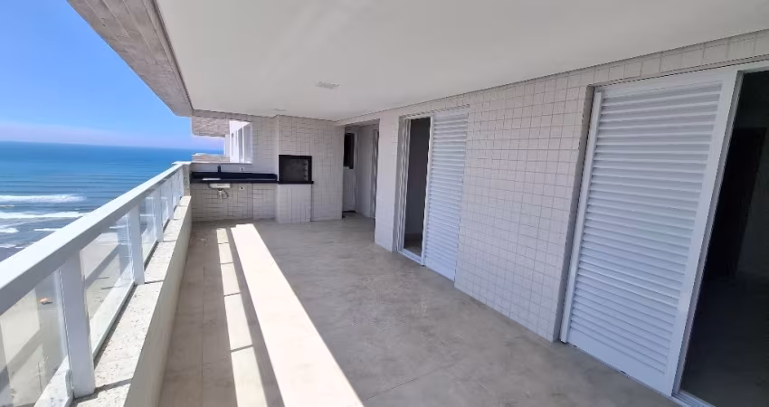 Apartamento 3 quartos 1 Suíte - Prédio Frente mar no Bairro Caiçara em Praia Grande - RPJ120
