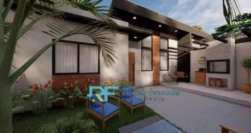 Casa linear. em construção na rua cacilda becker - macaé.