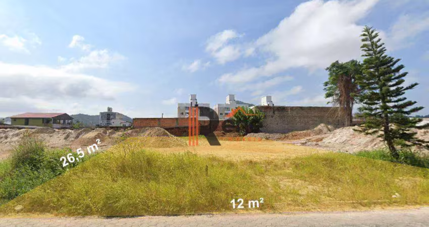 Terreno à venda, 318 m² por r$ 795.000,00 - tabuleiro - camboriú/sc