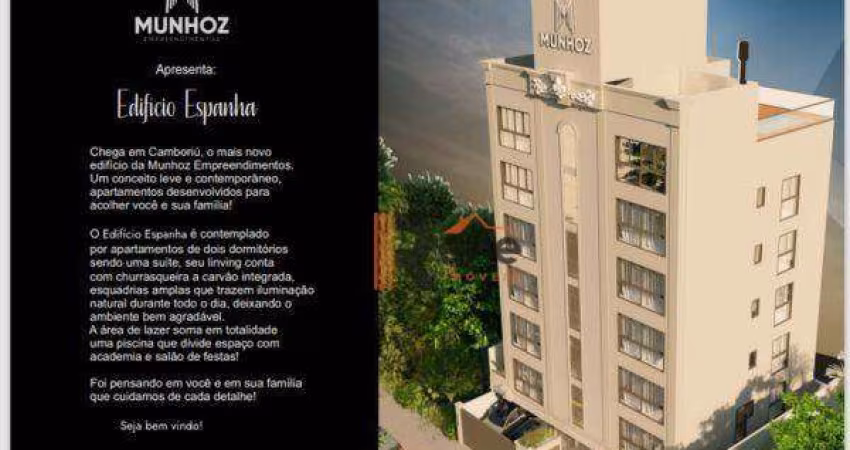 Apartamento com 2 dormitórios à venda, 60 m² por R$ 722.053,08 - Tabuleiro - Camboriú/SC