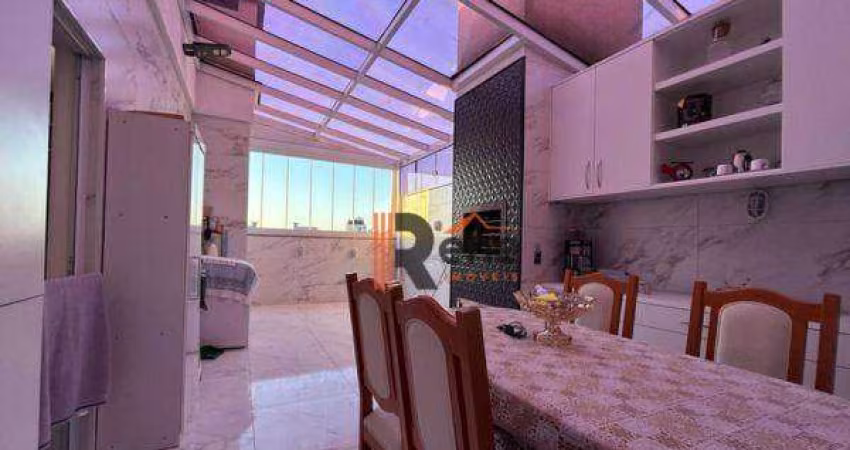 Cobertura 2 quartos,  2 vagas de garagem, bairro são francisco de assis, em camboriú, sc.