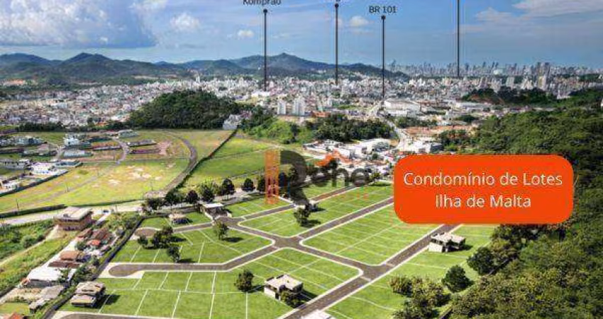 Terreno, 300m³, condomínio fechado, Areias, Camboriú, SC