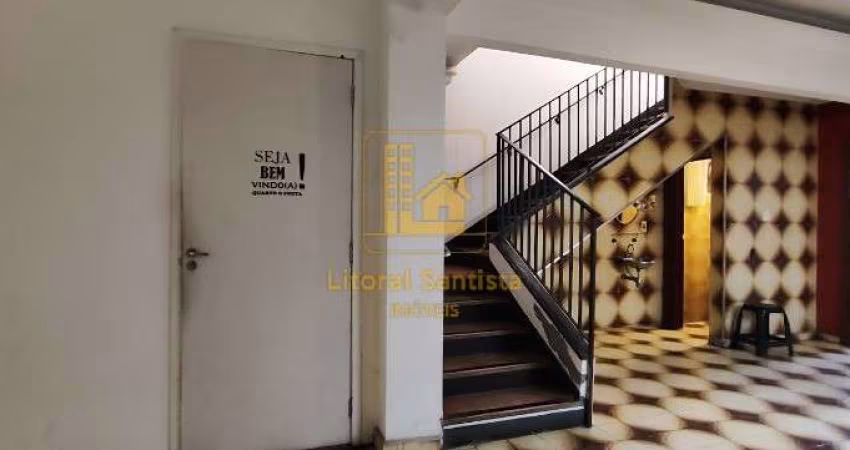 Casa comercial com 2 salas para alugar no Encruzilhada, Santos 