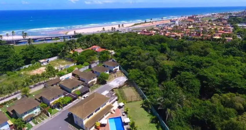 Casa com 4/4 em piatã - 4 vagas de garagem condomínio bala- infra estrutura total de lazer