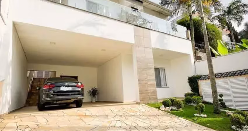 Sobrado alto padrão com 04 suítes e área de lazer com piscina, à venda no condomínio aruã, mogi das cruzes - sp
