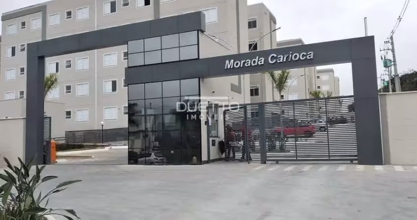Apartamento de 02 dormitórios, à locação no condomínio morada carioca, mogi das cruzes - sp