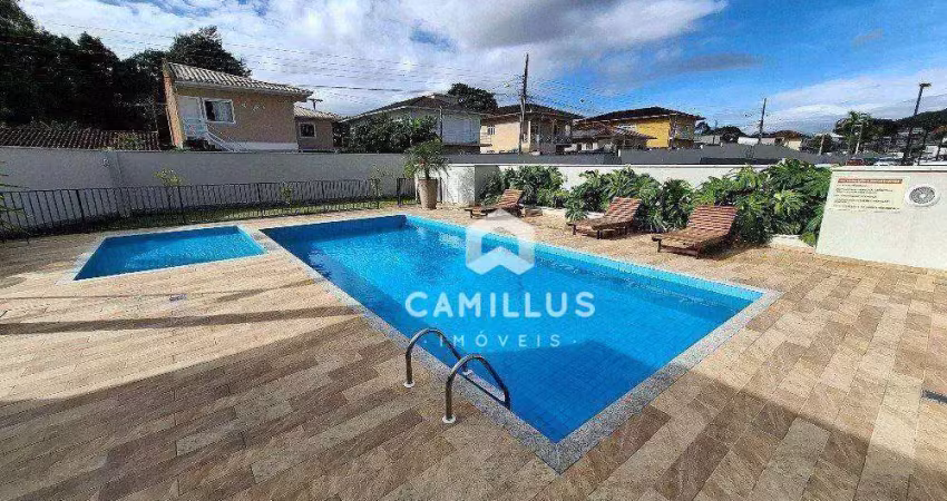 Apartamento com 2 dormitórios à venda, 49 m² por r$ 318.000 - sertão do maruim - são josé/sc