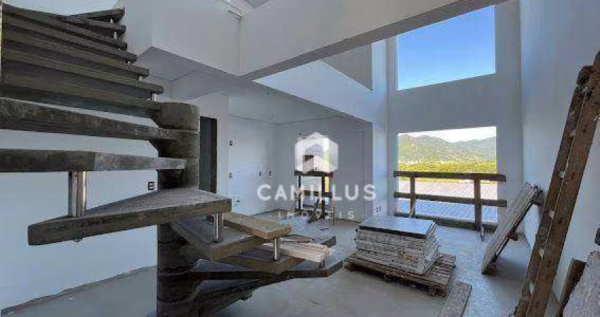 Apartamento Duplex com 1 dormitório à venda, 60 m² por R$ 737.000 - Rio Tavares - Florianópolis/SC