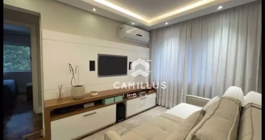 Apartamento mobiliado com 2 dormitórios à venda, 57 m² por r$ 850.000 - centro - florianópolis/sc