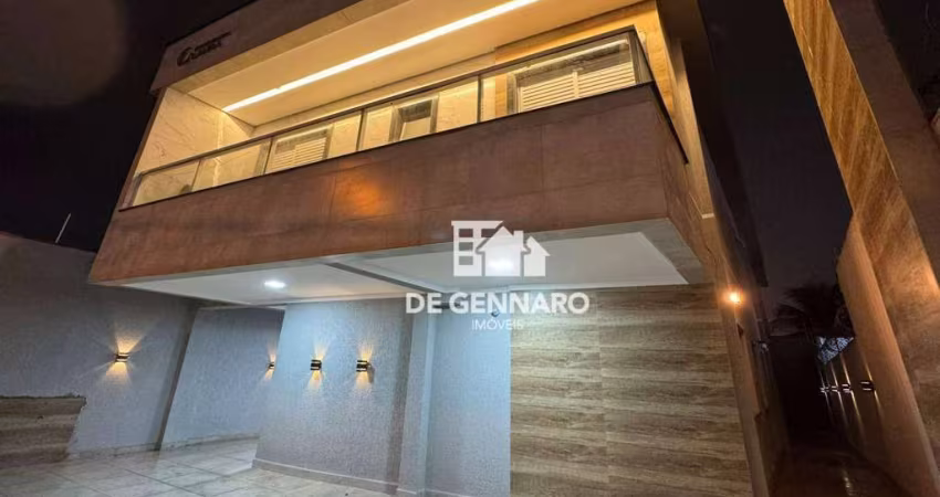 Casa com 2 dormitórios, 2 suites, à venda, 67 m² por R$ 380.000 - Vila Guilhermina - Praia Grande/SP