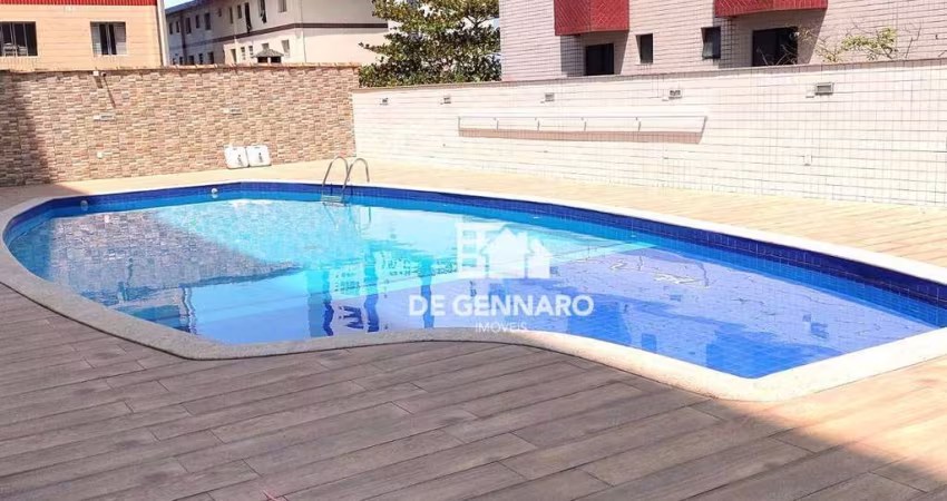Apartamento com 2 dormitórios à venda, 60 m² por R$ 325.000,00 - Vila Guilhermina - Praia Grande/SP