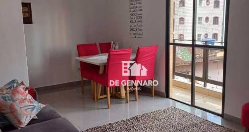 Apartamento com 1 dormitório à venda, 60 m² por R$ 280.000,00 - Vila Guilhermina - Praia Grande/SP