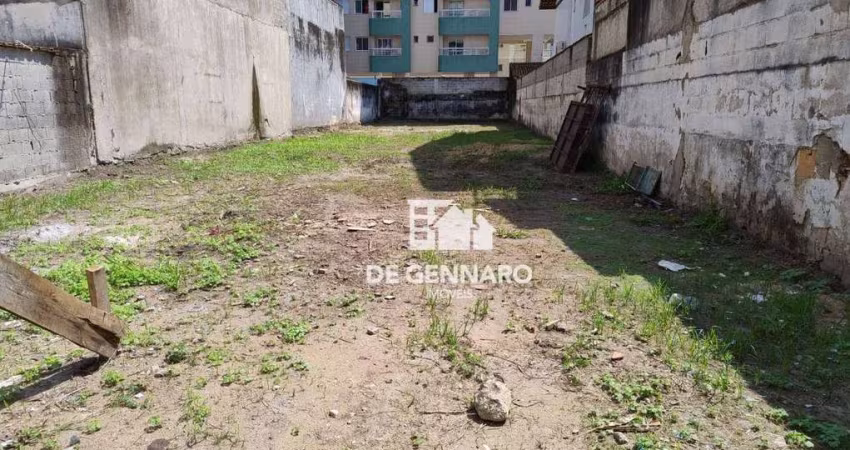 EXCELENTE TERRENO PLANO NO BAIRRO NOBRE DE PRAIA GRANDE COM TODA A INFRAESTRUTURA DE UM BAIRRO COMPLETO COM TODO TIPO DE COMERCIO BANCOS ACADEMIAS PRO