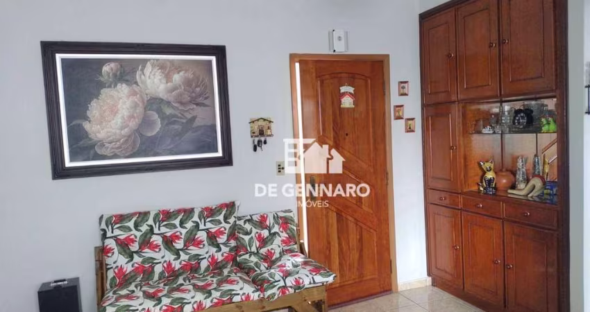 Praia Grande, Canto do Forte. Apartamento com 1 dormitório, vaga de garagem, Próximo do mar