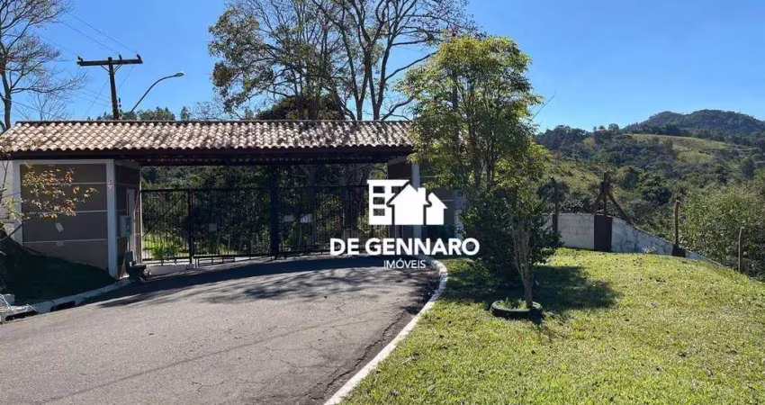 Ideal para chácara. terreno 1000m2, condomínio fechado, na cidade de lindoia, sp.