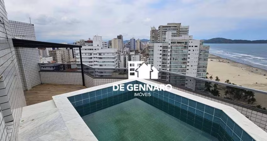 Cobertura com 2 dormitórios à venda, 150 m² por R$ 1.500.000 - Aviação - Praia Grande/SP