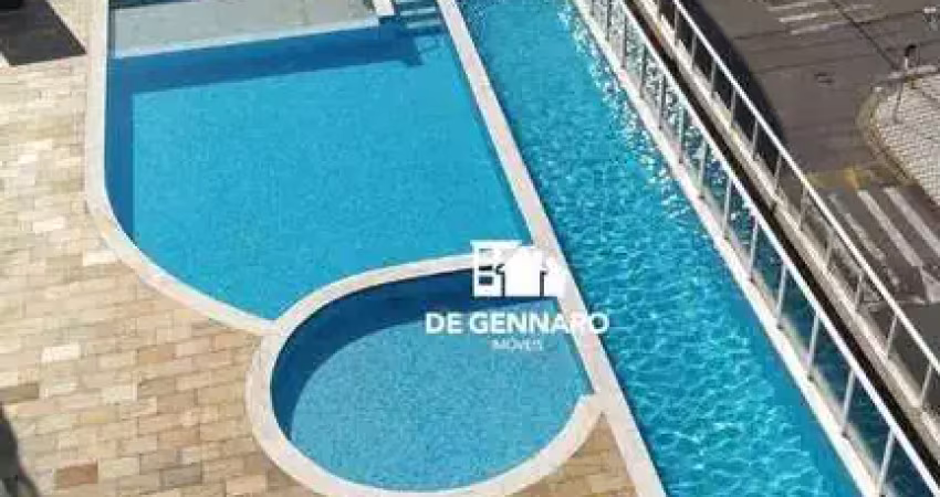 Praia grande, boqueirão, apartamento 105m2, com 2 dormitórios, 2 suítes, 2 vagas, há 300 metros do mar