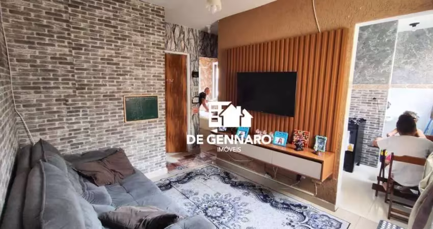 Apartamento com 2 dormitórios à venda, 43 m² por r$ 180.000,00 - jardim quietude - praia grande/sp